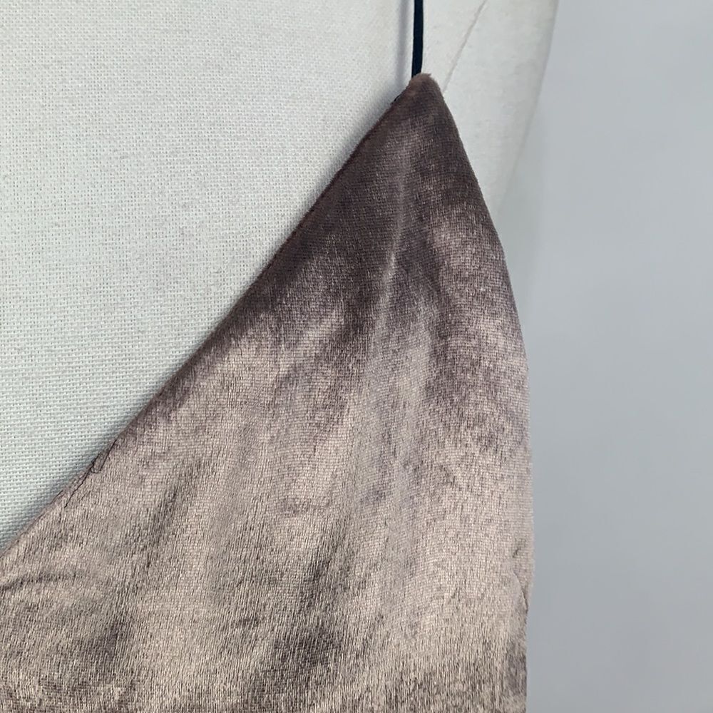 Rag and Bone NWT champagne velvet slip dress - Picture 4 of 11